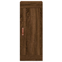 Thumbnail for Highboard Braun Eichen-Optik 34,5x34x180 cm Holzwerkstoff