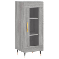 Thumbnail for Highboard Grau Sonoma 34,5x34x180 cm Holzwerkstoff