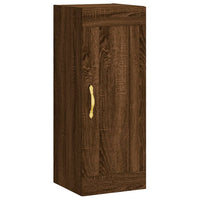 Thumbnail for Highboard Braun Eichen-Optik 34,5x34x180 cm Holzwerkstoff