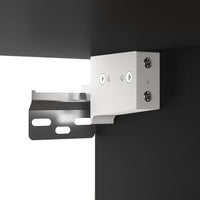 Thumbnail for Highboard Schwarz 34,5x34x180 cm Holzwerkstoff