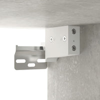 Thumbnail for Highboard Betongrau 34,5x34x180 cm Holzwerkstoff
