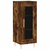 Thumbnail for Highboard Räuchereiche 34,5x34x180 cm Holzwerkstoff