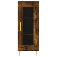 Thumbnail for Highboard Räuchereiche 34,5x34x180 cm Holzwerkstoff