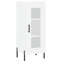 Thumbnail for Highboard Weiß 34,5x34x180 cm Holzwerkstoff