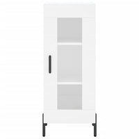 Thumbnail for Highboard Weiß 34,5x34x180 cm Holzwerkstoff