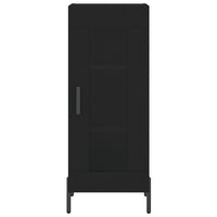 Thumbnail for Highboard Schwarz 34,5x34x180 cm Holzwerkstoff