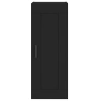 Thumbnail for Highboard Schwarz 34,5x34x180 cm Holzwerkstoff