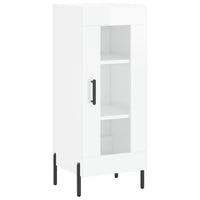 Thumbnail for Highboard Hochglanz-Weiß 34,5x34x180 cm Holzwerkstoff