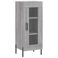 Thumbnail for Highboard Grau Sonoma 34,5x34x180 cm Holzwerkstoff