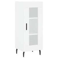 Thumbnail for Highboard Weiß 34,5x34x180 cm Holzwerkstoff