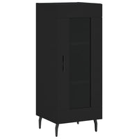 Thumbnail for Highboard Schwarz 34,5x34x180 cm Holzwerkstoff