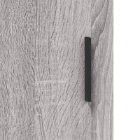 Thumbnail for Highboard Grau Sonoma 34,5x34x180 cm Holzwerkstoff