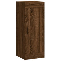 Thumbnail for Highboard Braun Eichen-Optik 34,5x34x180 cm Holzwerkstoff