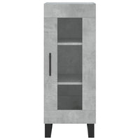 Thumbnail for Highboard Betongrau 34,5x34x180 cm Holzwerkstoff