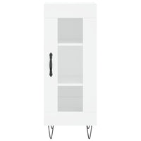 Thumbnail for Highboard Weiß 34,5x34x180 cm Holzwerkstoff