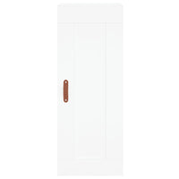 Thumbnail for Highboard Weiß 34,5x34x180 cm Holzwerkstoff