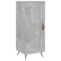 Thumbnail for Highboard Betongrau 34,5x34x180 cm Holzwerkstoff
