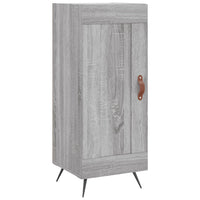 Thumbnail for Highboard Grau Sonoma 34,5x34x180 cm Holzwerkstoff
