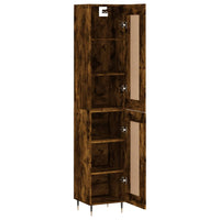 Thumbnail for Highboard Räuchereiche 34,5x34x180 cm Holzwerkstoff