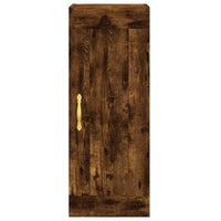 Thumbnail for Highboard Räuchereiche 34,5x34x180 cm Holzwerkstoff