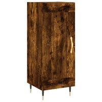 Thumbnail for Highboard Räuchereiche 34,5x34x180 cm Holzwerkstoff