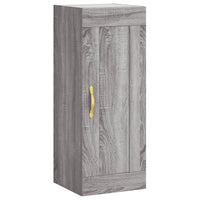 Thumbnail for Highboard Grau Sonoma 34,5x34x180 cm Holzwerkstoff