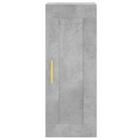 Thumbnail for Highboard Betongrau 34,5x34x180 cm Holzwerkstoff