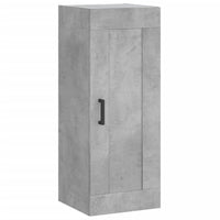 Thumbnail for Highboard Betongrau 34,5x34x180 cm Holzwerkstoff