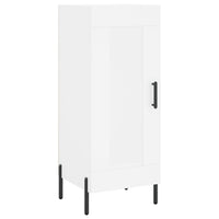 Thumbnail for Highboard Weiß 34,5x34x180 cm Holzwerkstoff