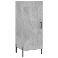 Thumbnail for Highboard Betongrau 34,5x34x180 cm Holzwerkstoff