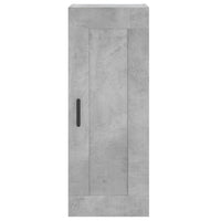 Thumbnail for Highboard Betongrau 34,5x34x180 cm Holzwerkstoff