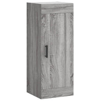 Thumbnail for Highboard Grau Sonoma 34,5x34x180 cm Holzwerkstoff