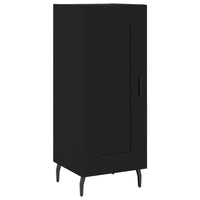 Thumbnail for Highboard Schwarz 34,5x34x180 cm Holzwerkstoff