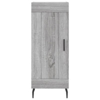 Thumbnail for Highboard Grau Sonoma 34,5x34x180 cm Holzwerkstoff