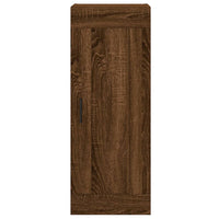 Thumbnail for Highboard Braun Eichen-Optik 34,5x34x180 cm Holzwerkstoff