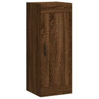 Thumbnail for Highboard Braun Eichen-Optik 34,5x34x180 cm Holzwerkstoff