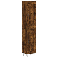 Thumbnail for Highboard Räuchereiche 34,5x34x180 cm Holzwerkstoff