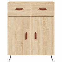 Thumbnail for Highboard Sonoma-Eiche 69,5x34x180 cm Holzwerkstoff