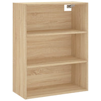 Thumbnail for Highboard Sonoma-Eiche 69,5x34x180 cm Holzwerkstoff