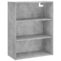 Thumbnail for Highboard Betongrau 69,5x34x180 cm Holzwerkstoff