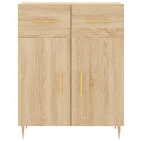 Thumbnail for Highboard Sonoma-Eiche 69,5x34x180 cm Holzwerkstoff