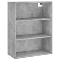 Thumbnail for Highboard Betongrau 69,5x34x180 cm Holzwerkstoff