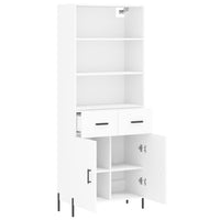 Thumbnail for Highboard Weiß 69,5x34x180 cm Holzwerkstoff