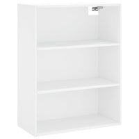 Thumbnail for Highboard Weiß 69,5x34x180 cm Holzwerkstoff