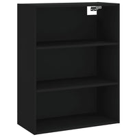 Thumbnail for Highboard Schwarz 69,5x34x180 cm Holzwerkstoff