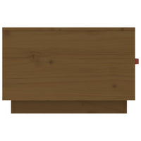 Thumbnail for Couchtisch Honigbraun 60x53x35 cm Massivholz Kiefer