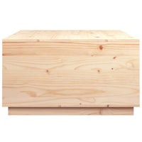 Thumbnail for Couchtisch 80x80x45 cm Massivholz Kiefer