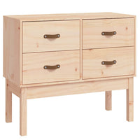 Thumbnail for Konsolenschrank 90x40x78 cm Massivholz Kiefer