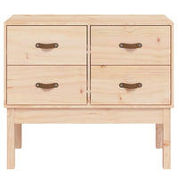 Thumbnail for Konsolenschrank 90x40x78 cm Massivholz Kiefer