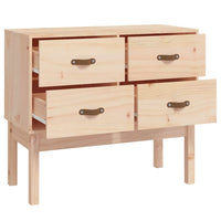 Thumbnail for Konsolenschrank 90x40x78 cm Massivholz Kiefer
